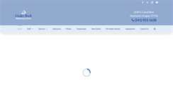 Desktop Screenshot of cinderrockvetclinic.com